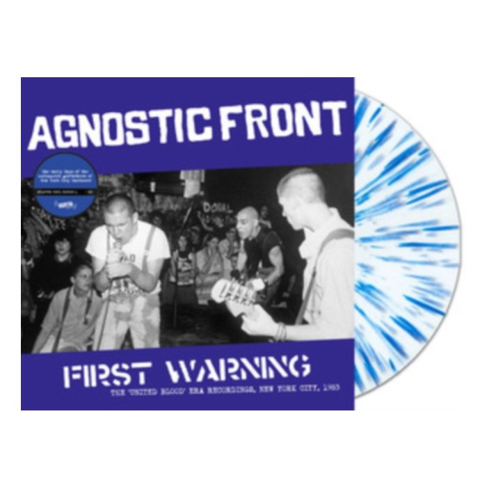 First Warning: The United Blood Era Recordings, New York City, 1983 (Color Vinyl) - Agnostic Front
