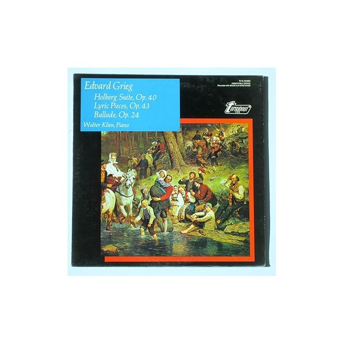 Preowned - Edvard Grieg: Holberg Suite, Op 40; Lyric Pieces, Op 43; Ballade, Op 24.