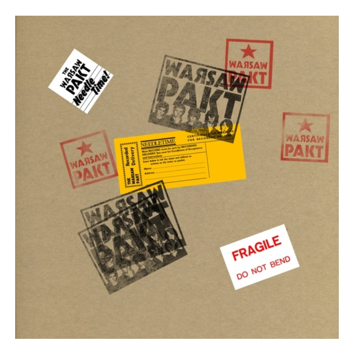 WARSAW PAKT - NEEDLE TIME (INSERT WITH EXTENSIVE LINER NOTES BY MIKE STAX/LP/7INCH)