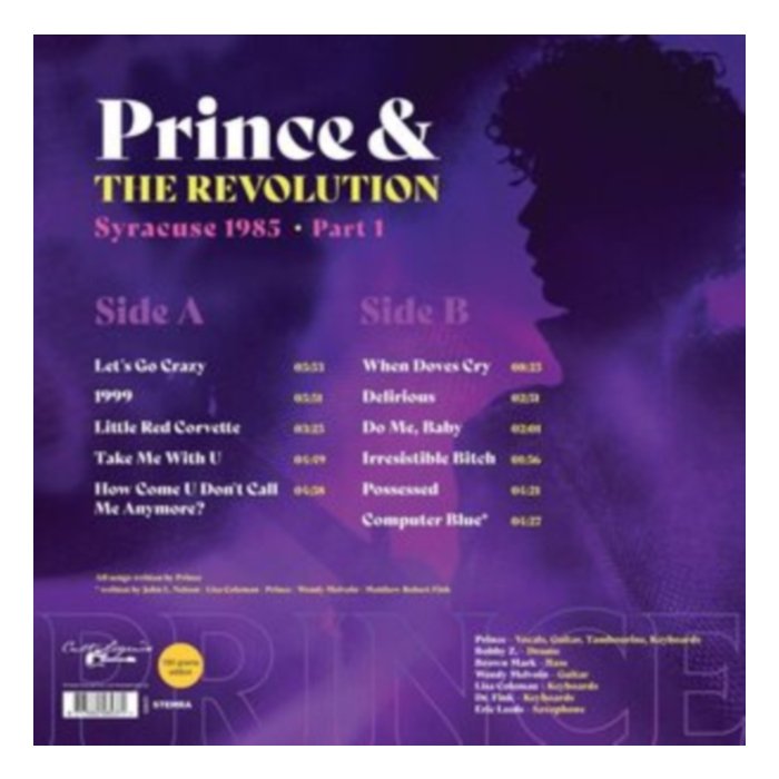 Syracuse 1985 Part 1 - Prince & The Revolution