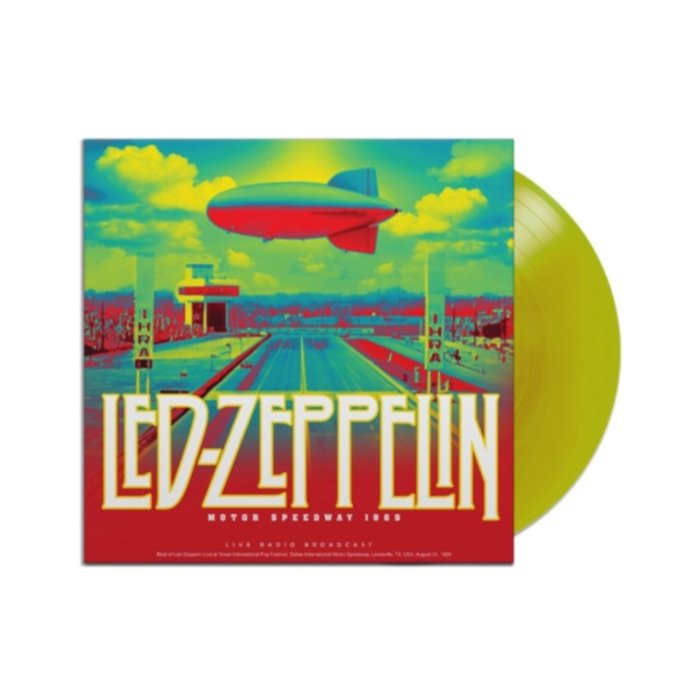 Motor Speedway 1969 (Lime Transparent Vinyl) - Led Zeppelin