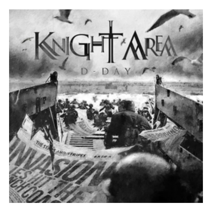 KNIGHT AREA - D-DAY (SOLID BLACK & WHTIE MIXED COLORED VINYL/INSERT)