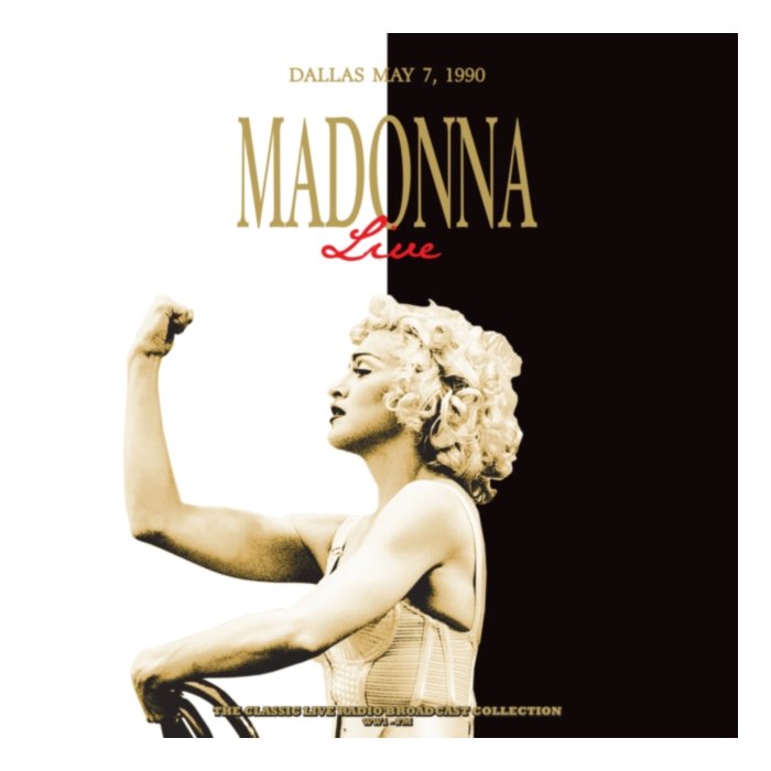 Live In Dallas 7Th May 1990 (Gold Marble Vinyl) - Madonna