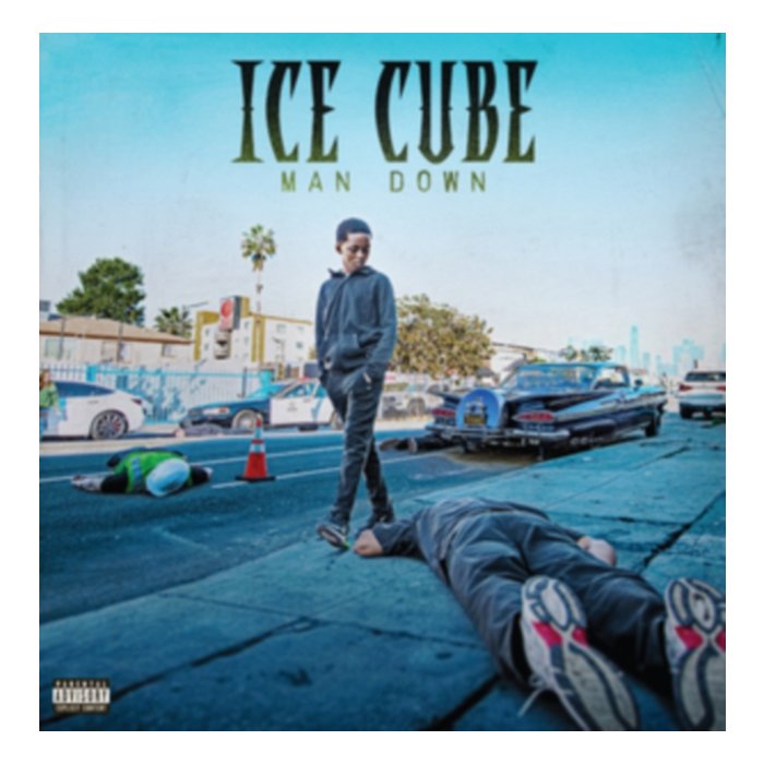 Man Down (2Lp/Limited/Deluxe/Blue W/ White Marble Vinyl) - Ice Cube