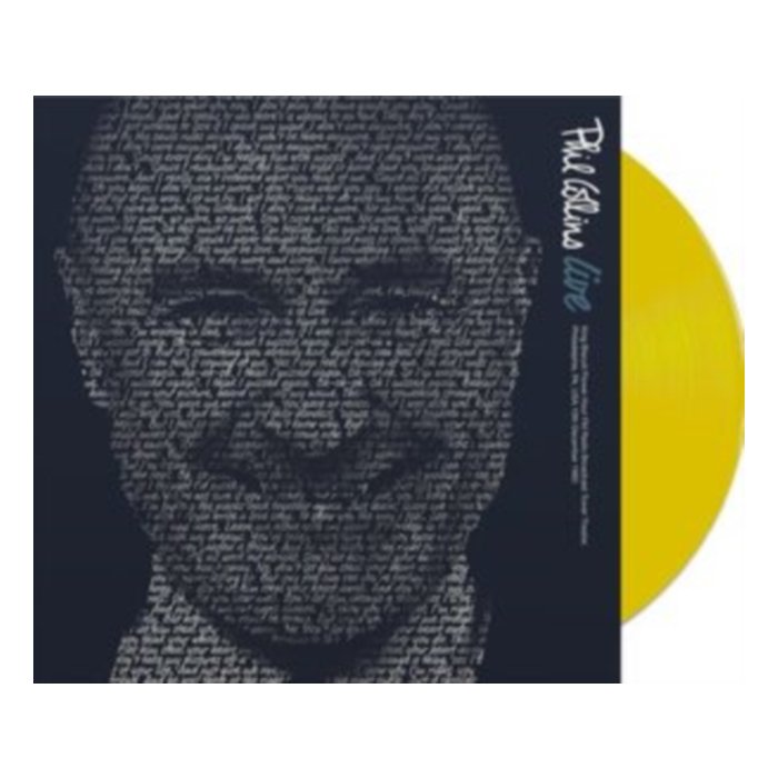 Live (Yellow Coloured Vinyl) - Phil Collins