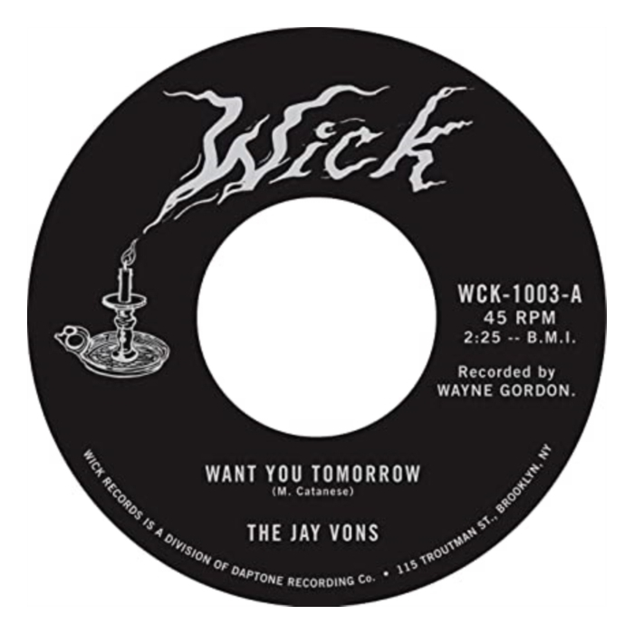JAY VONS - WANT YOU TOMORROW