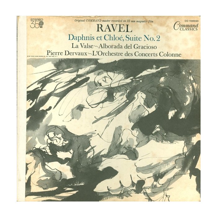 Preowned -  Ravel*, Pierre Dervaux (2) ~ L'Orchestre Des Concerts Colonne* – Daphnis Et Chloé, Suite No. 2 / La Valse ~ Alborada Del Gracioso