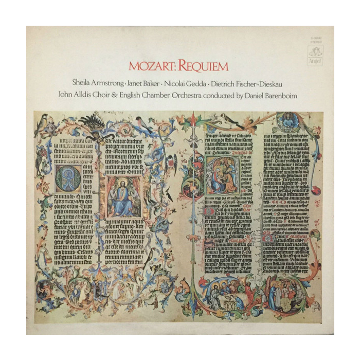 Preowned - Wolfgang Amadeus Mozart / Sheila Armstrong, Janet Baker, Nicolai Gedda, Dietrich Fischer-Dieskau, John Alldis Choir, English Chamber Orchestra, Daniel Barenboim - Requiem