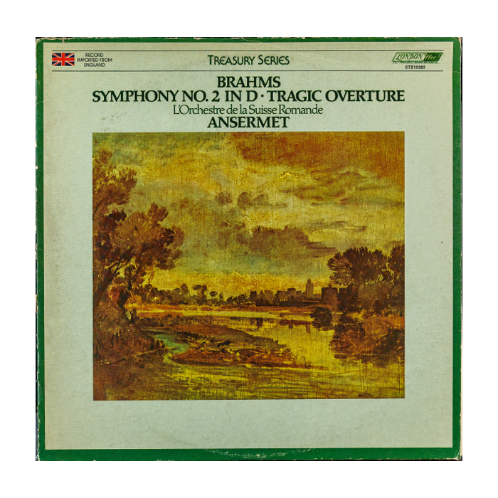 Preowned - Johannes Brahms, L'Orchestre De La Suisse Romande, Ernest Ansermet - Symphony No. 2 In D ∙Tragic Overture