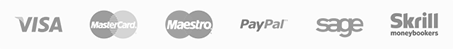 Accepted payment methods